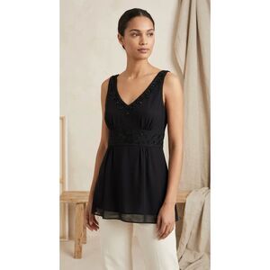 Ann Taylor — Shell Silk Blouse | NWT · Sz 10